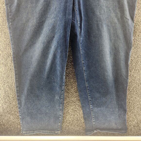 Lane Bryant 28 Women's Plus denim High-rise Girlfriend Straight Jeans - Picture 2 of 9